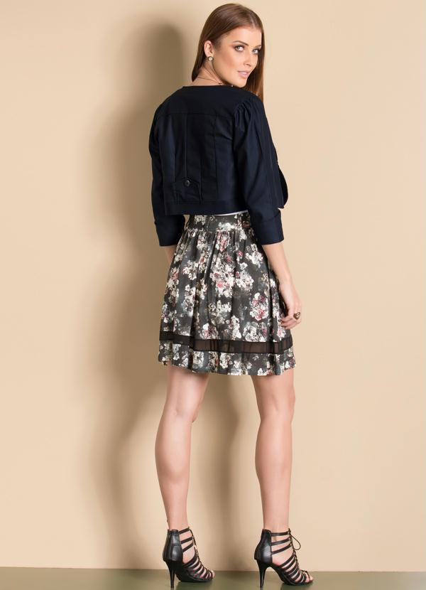 Quintess - Casaquinho Preto Mangas 3/4 6