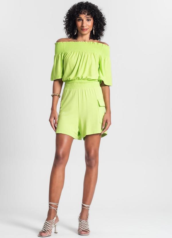 Rovitex - Blusa Ciganinha Feminina Verde 3