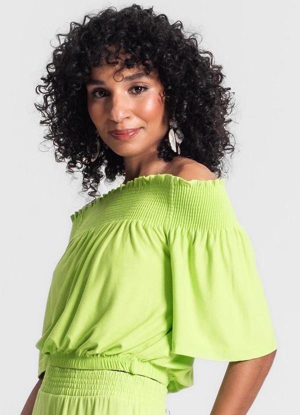 Rovitex - Blusa Ciganinha Feminina Verde 4