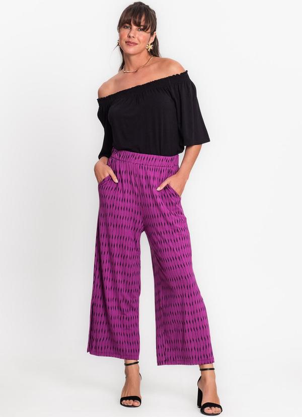 Rovitex - Blusa Feminina Ciganinha em Viscotorcion Preto 3