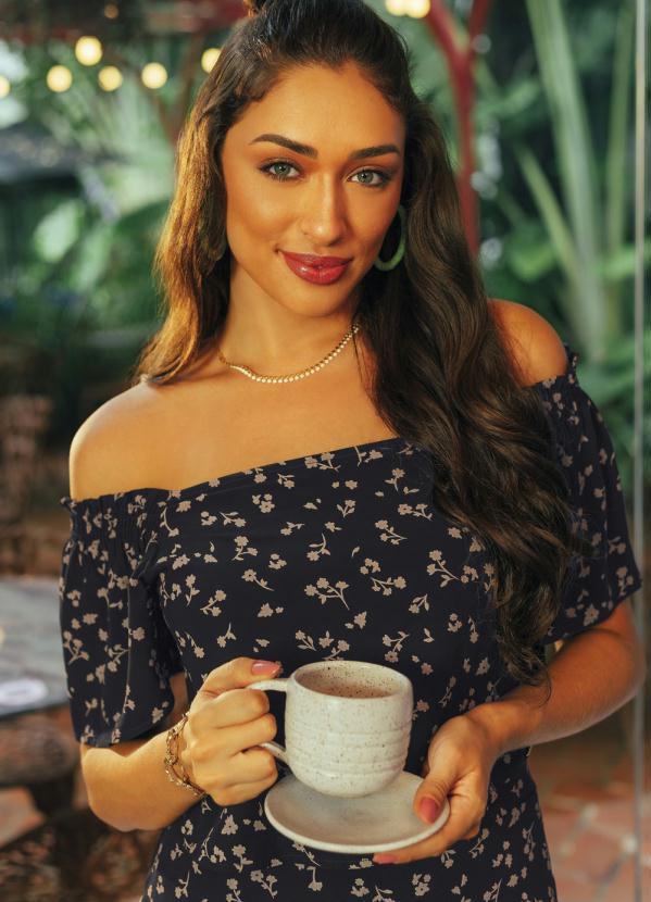 Cativa - Blusa Feminina Ciganinha Preto 1