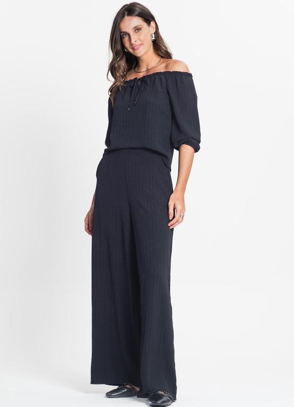 Rovitex - Blusa Feminina Ciganinha Preto 3