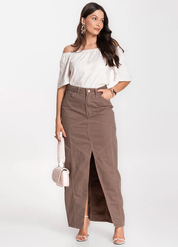 Infinita Cor - Blusa Feminina Ciganinha Rosa 3