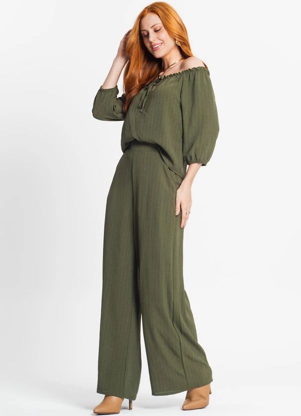 Rovitex - Blusa Feminina Ciganinha Verde 3