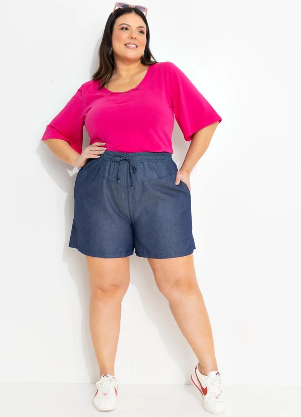 Marguerite - Blusa Pink em Malha de Algodão 3