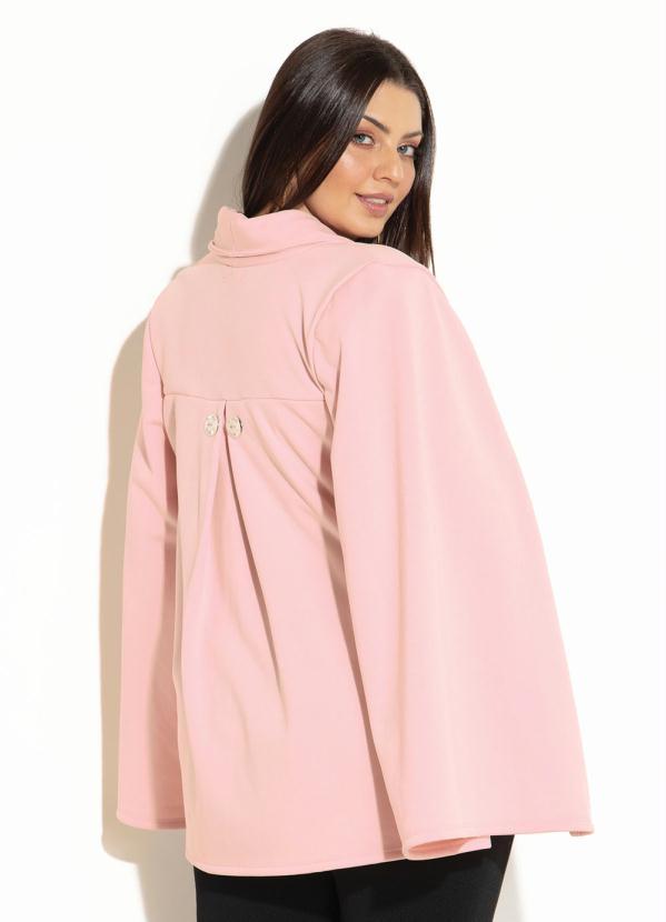 Quintess - Capa Rosa com Aberturas Laterais 6