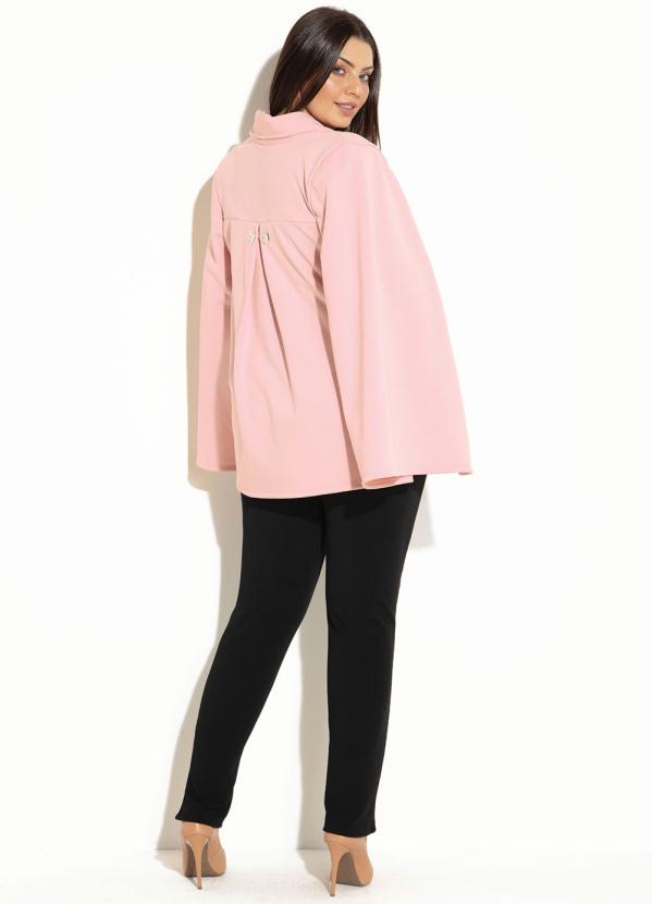 Quintess - Capa Rosa com Aberturas Laterais 8