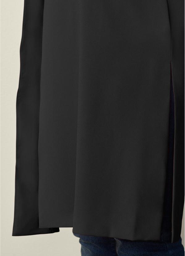 bonprix - Colete Alongado Preto 3