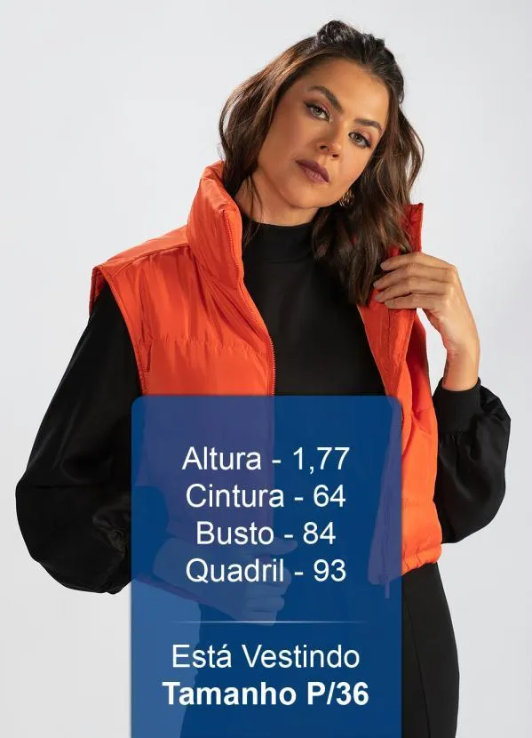 Hering - Colete de Tactel Laranja 5