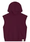 Malwee - Colete em Moletom com Capuz Bordô - variação: Bordô