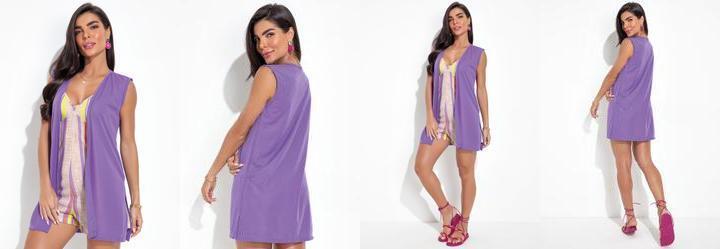 Colete Lils em Malha