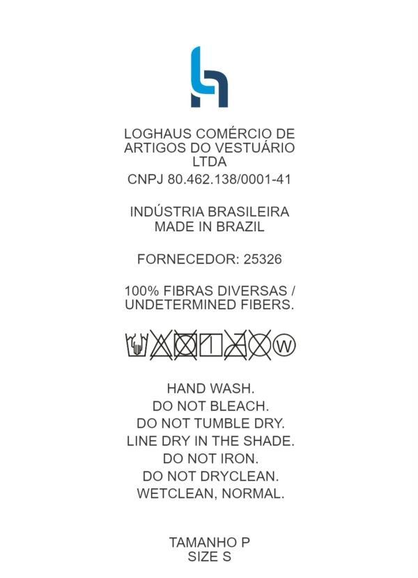 Outlet - Colete Listrado Sustentável com Amarração 8