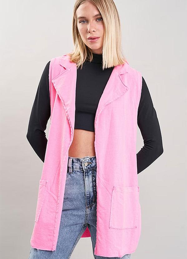 Amo Brand - Colete Mari Chiclete