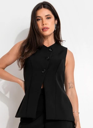 Colcci - Colete Preto - COLCCI