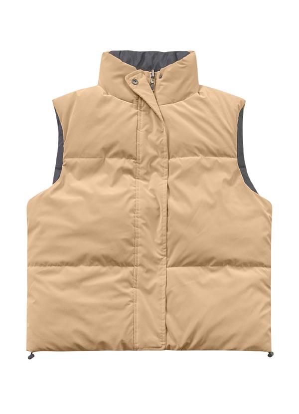 Angel - Colete Puffer Bege 3