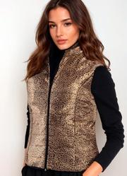 Colete Tactel Ona Marrom