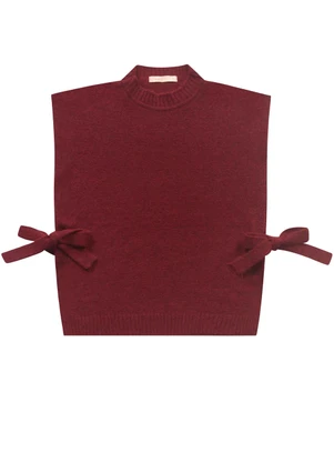 Angel - Colete Tricot Vermelho - ANGEL