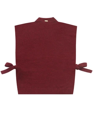 Angel - Colete Tricot Vermelho - ANGEL