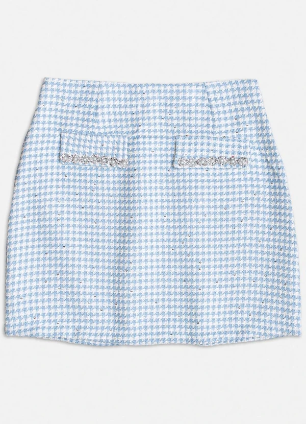 Authoria - Conjunto de Tweed Azul Azul 5