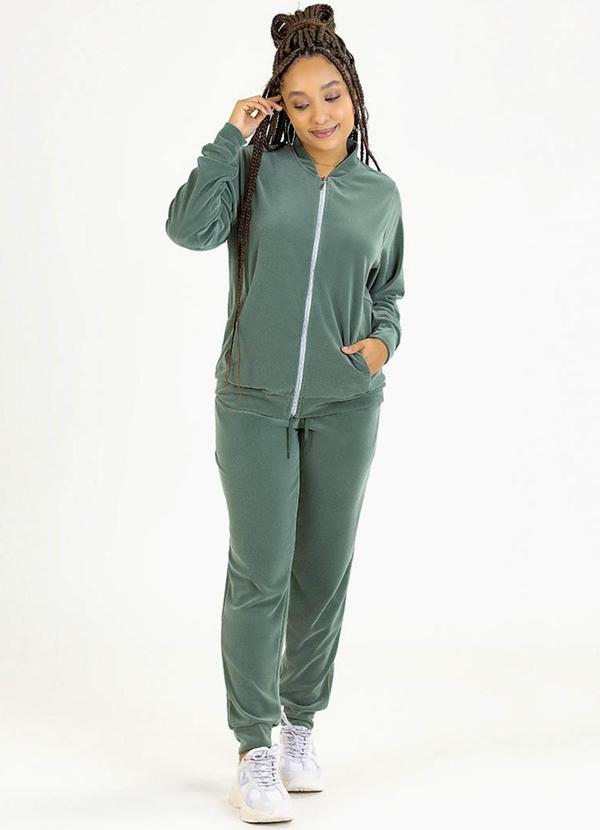 Soft Bonni - Conjunto Adulto em Plush Verde