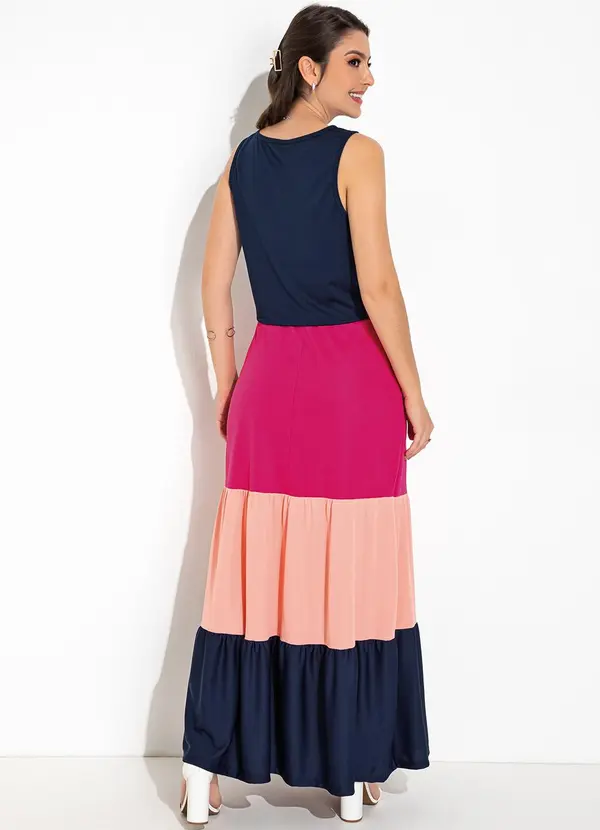 Rosalie - Conjunto Azul Marinho em Malha 2