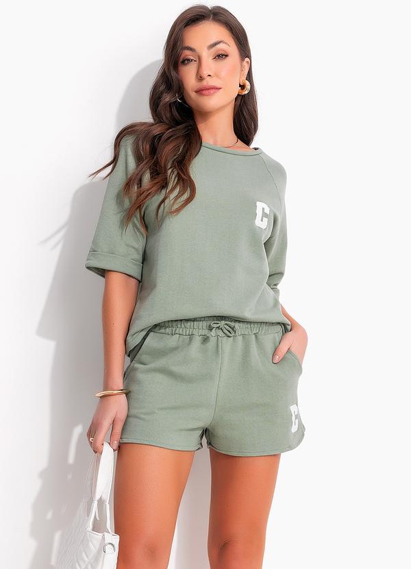 Bimini - Conjunto Verde em Moletom