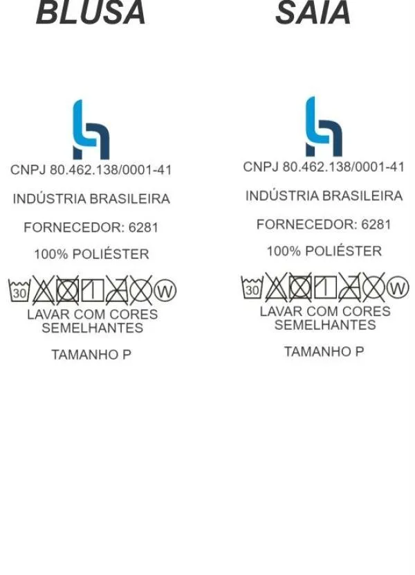 Rosalie - Conjunto Bicolor com Bolso 7