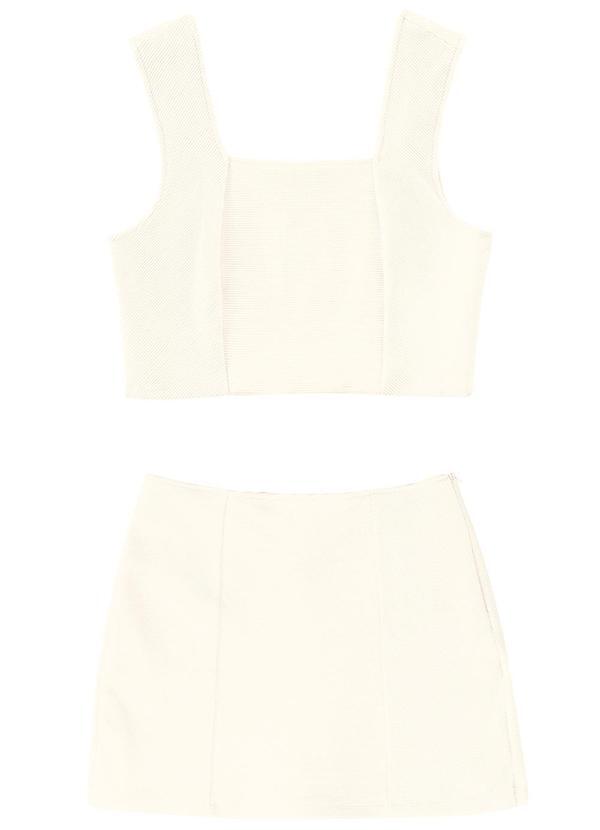 Endless - Conjunto Blusa com Shorts Bege