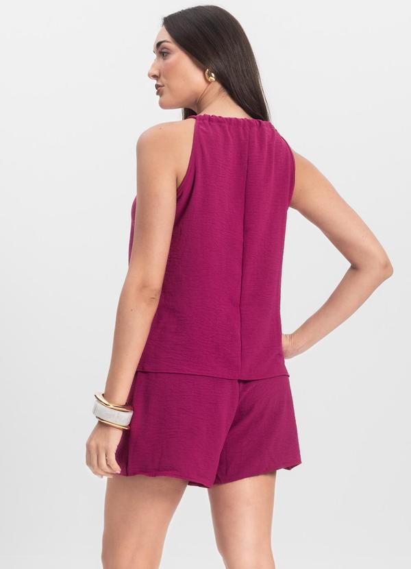 Infinita Cor - Conjunto Blusa com Shorts Rosa 2
