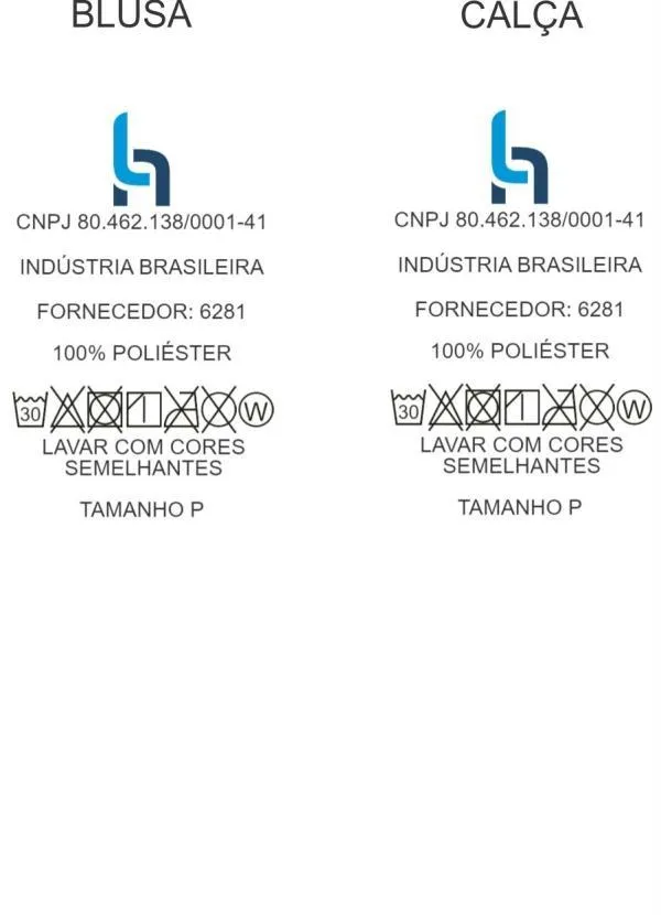 Moda Pop - Conjunto Blusa e Calça Floral Púrpura 7