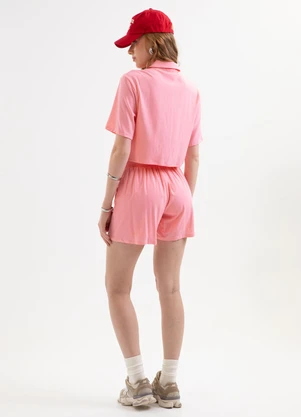 Cativa - Conjunto Camisa e Short em Viscose com Elastano R - CATIVA