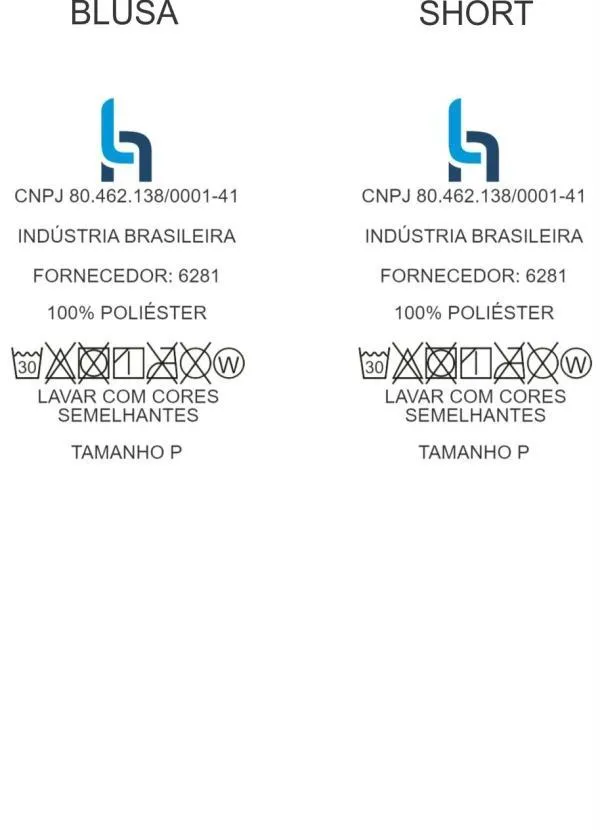 Moda Pop - Conjunto Caramelo e Pink Blusa e Short 6