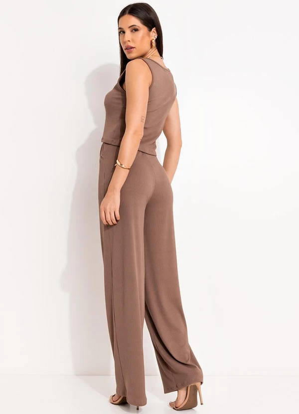 Bimini - Conjunto Caramelo em Canelado 2