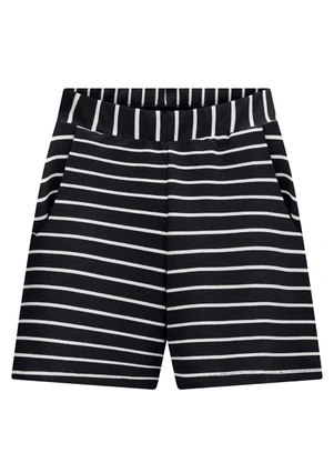 Lunender - Conjunto com Blusa de Manga e Shorts Preto - LUNENDER