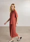Lunender - Conjunto com Saia Chá e Blusa DLaranja - variação: Laranja