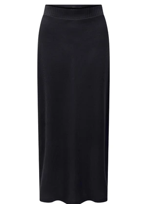 Lunender - Conjunto com Saia Chá e Blusa DPreto - LUNENDER