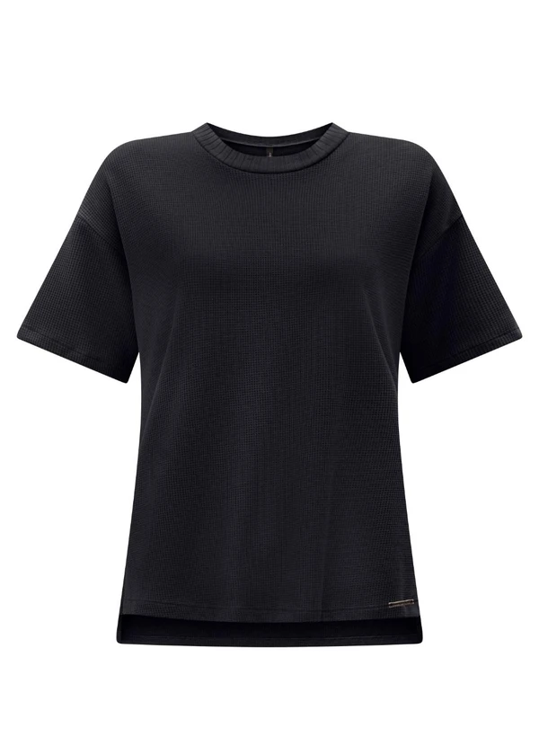 Lunender - Conjunto com Saia Chá e Blusa DPreto