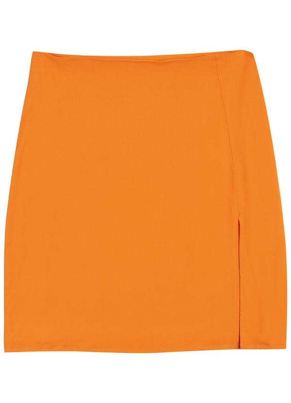 Bjoe - Conjunto Cropped e Saia Laranja 4