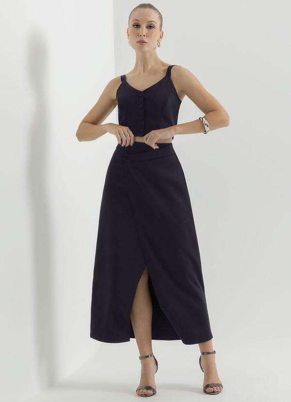 Cativa - Conjunto em Alfaiataria Moderno Preto