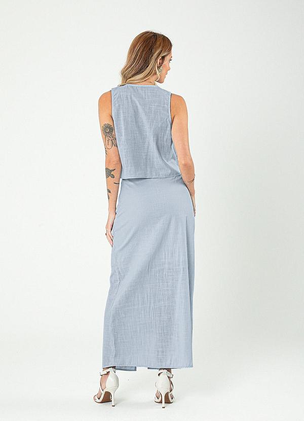 Cativa - Conjunto em Algodão Azul Claro 2