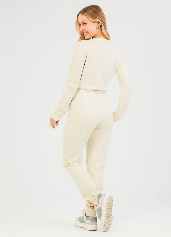 Cativa - Conjunto em Algodão Bege 2