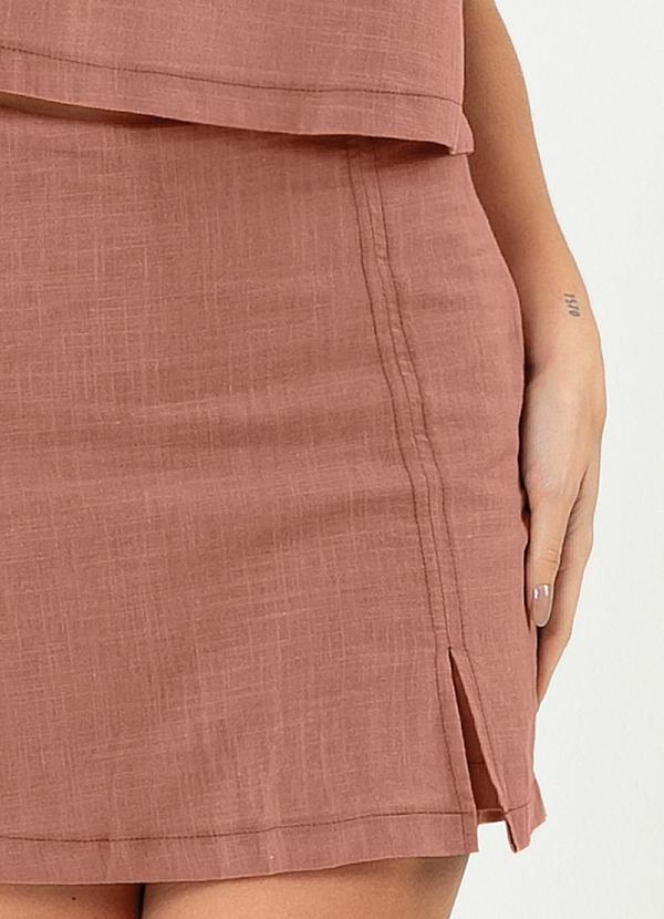 Cativa - Conjunto em Algodão Marrom 3