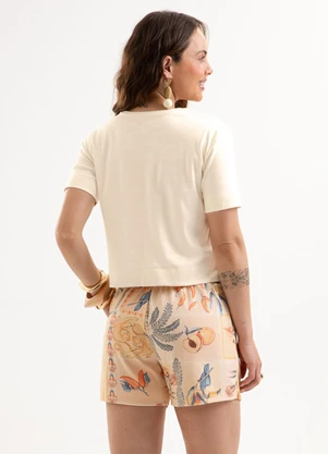 Cativa - Conjunto em Algodão Off-White - CATIVA