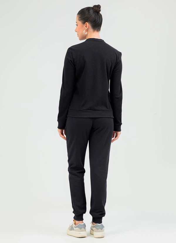 Cativa - Conjunto em Algodão Preto 2