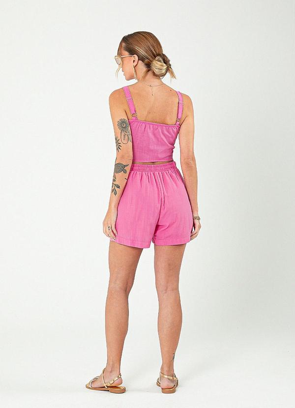 Cativa - Conjunto em Algodão Rosa 2