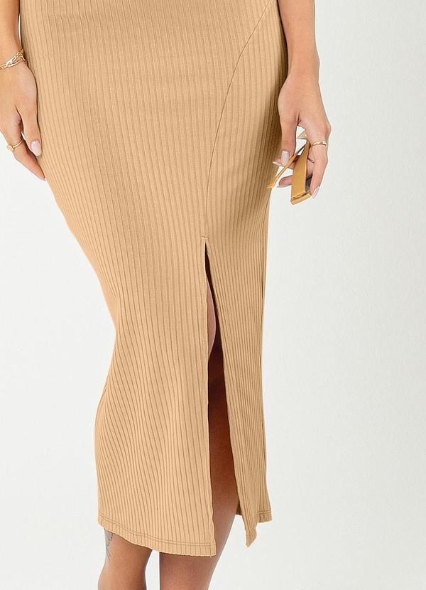 Cativa - Conjunto em Canelado Caramelo 4