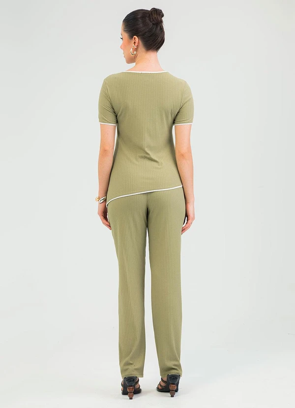 Cativa - Conjunto em Canelado Caramelo 2