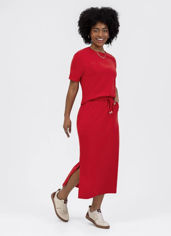Habana - Conjunto em Cotton Vermelho