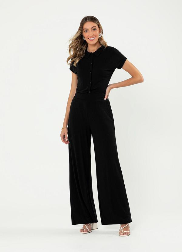 Cativa - Conjunto em Crepe Preto