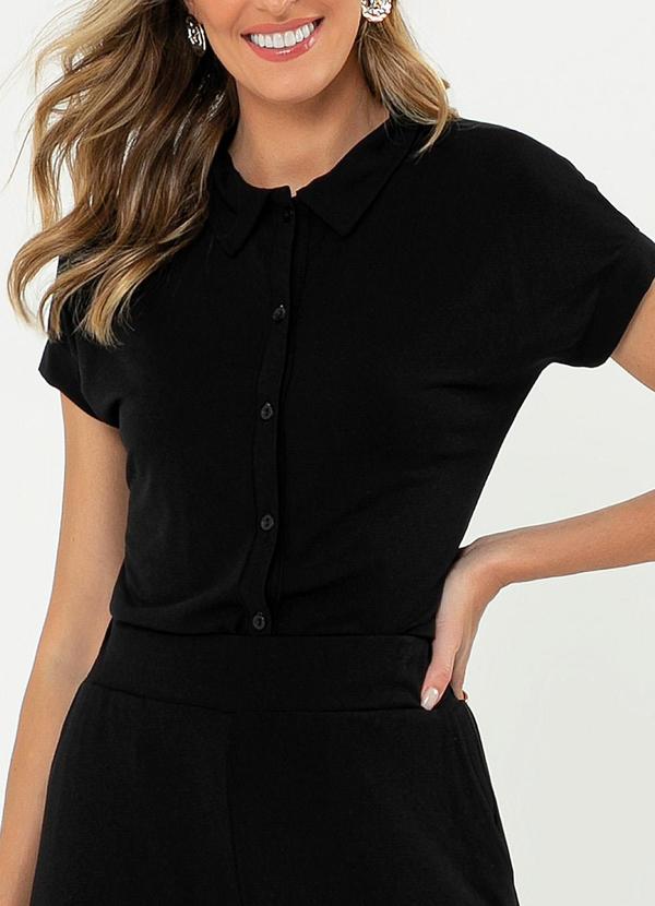 Cativa - Conjunto em Crepe Preto 3